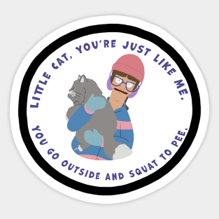 Aunt Gayle Quote Sticker